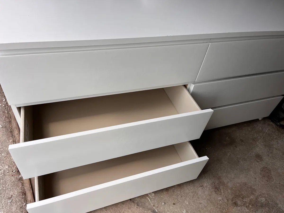 Chest of Drawers, IKEA, Large, White - Image 3