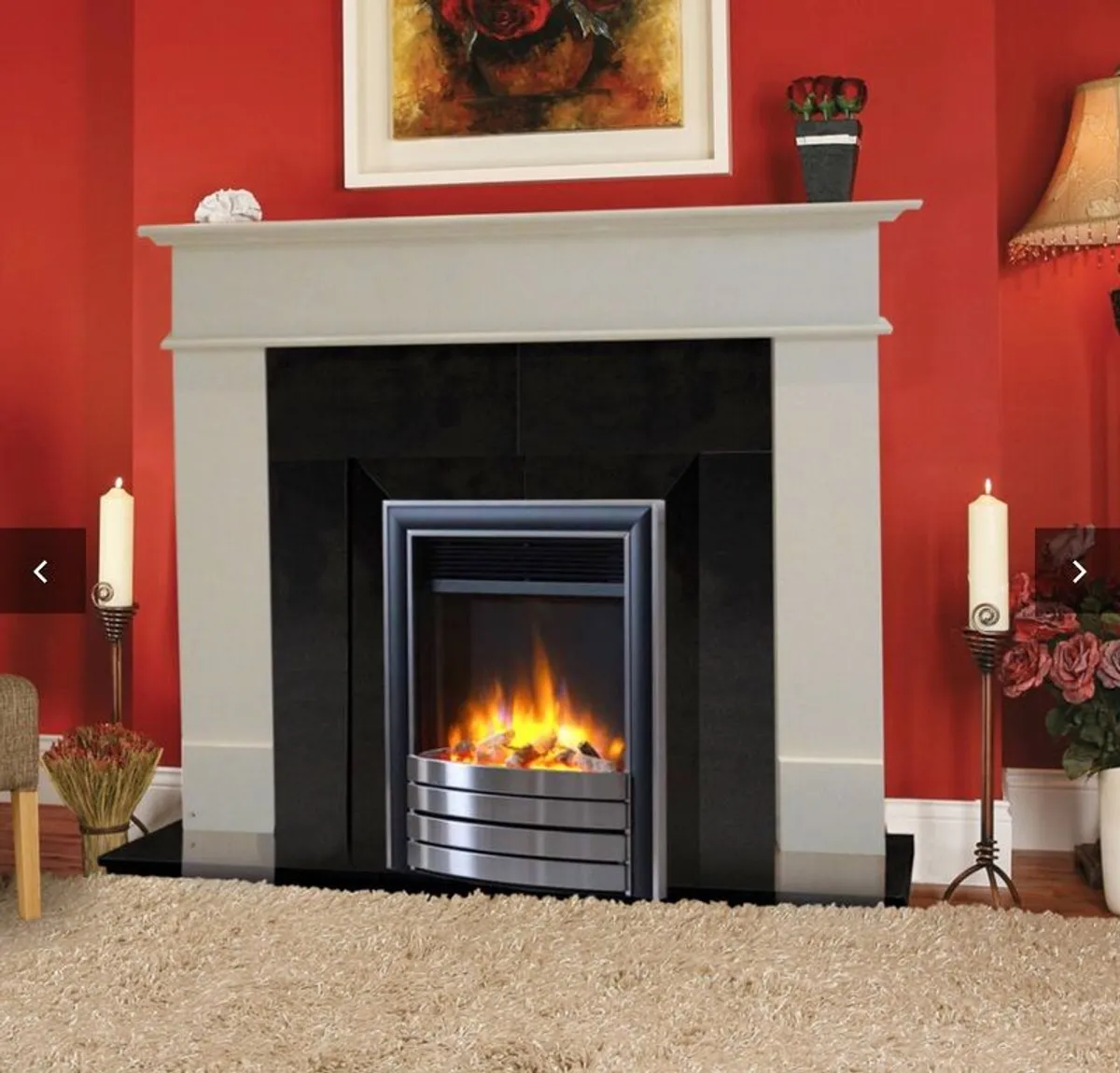 Charlton & Jenrick Electric Fire - Image 4