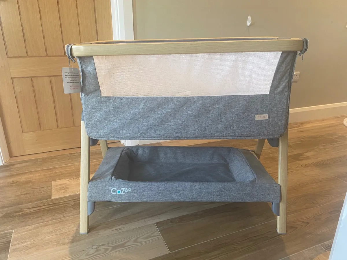 Tutti Bambini CoZee Bedside Crib - Image 1