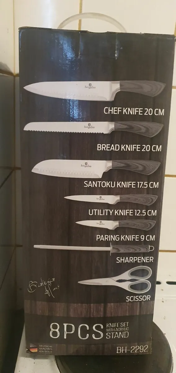 BerlingerHaus 8 pcs Knife Set - Image 2