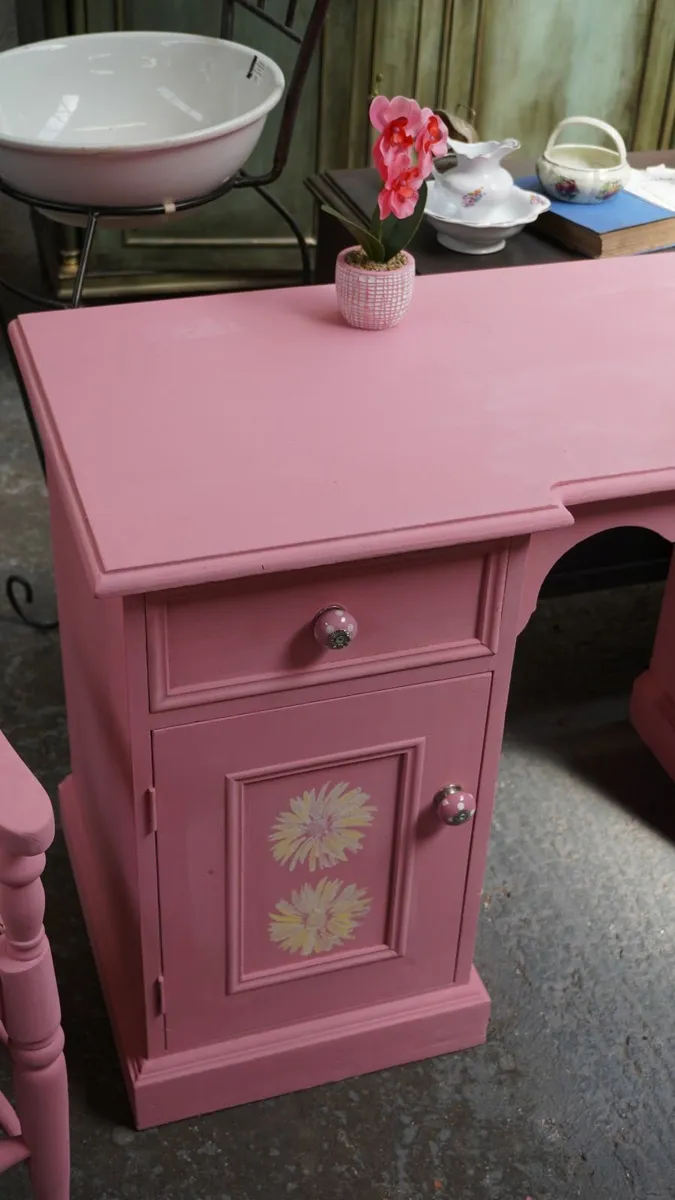 🎓 Vintage School Desk & Chair Set – Upcycled - Image 4