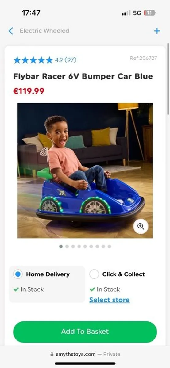 kids electric bumper car - Image 1