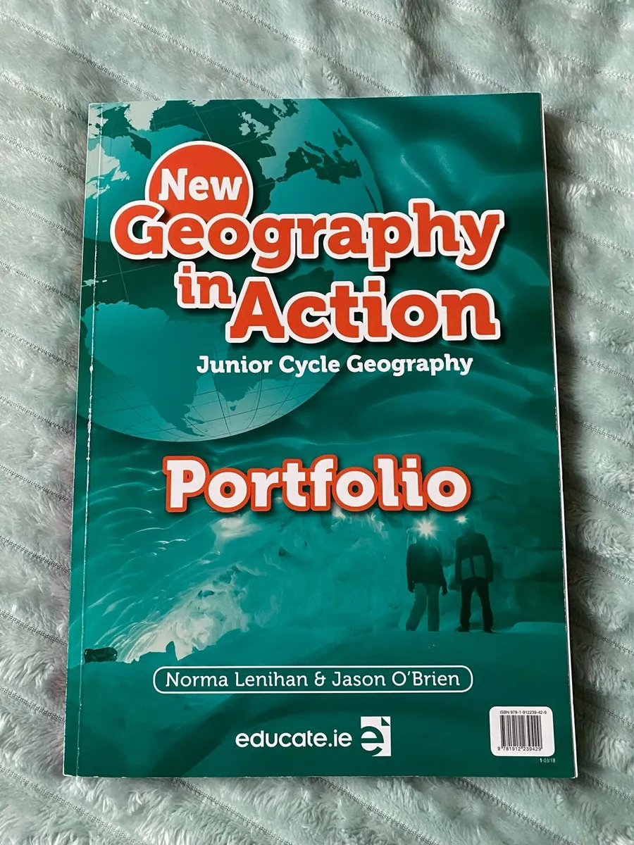 Junior Cycle Brand New Geography in Action Book 📕 - Image 1