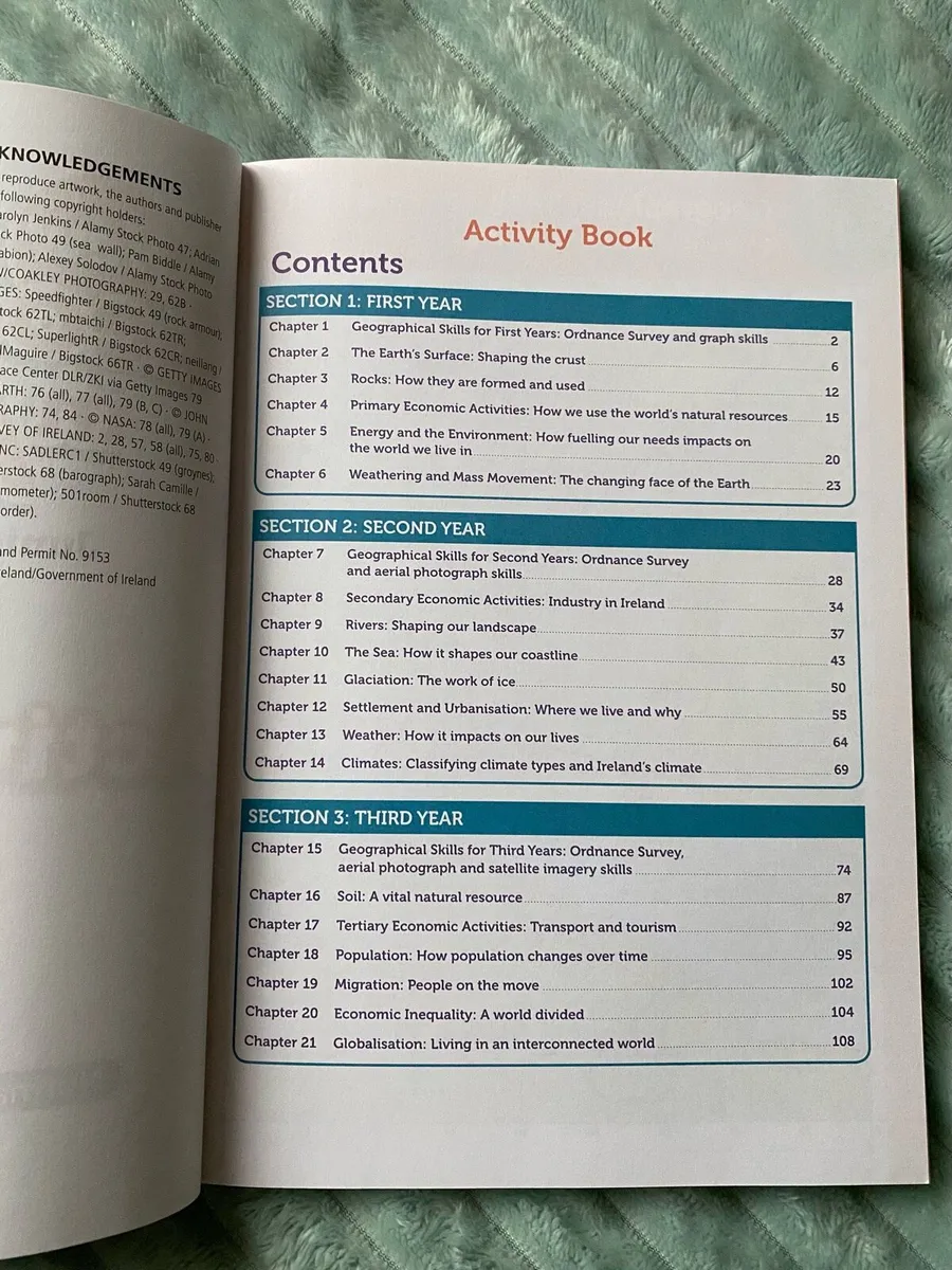 Junior Cycle Brand New Geography in Action Book 📕 - Image 3