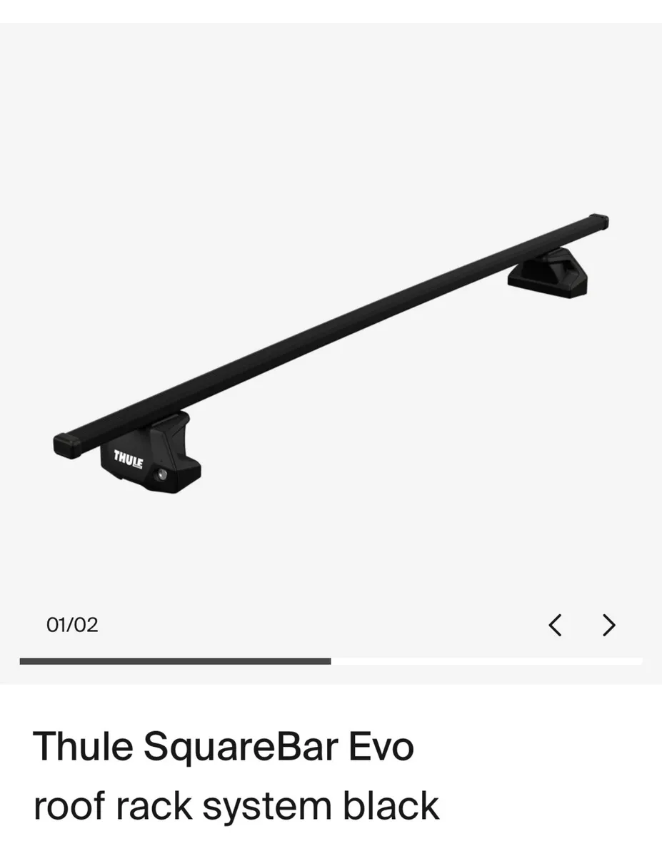 Thule SquareBar Evo BMW 5 Series - Image 1