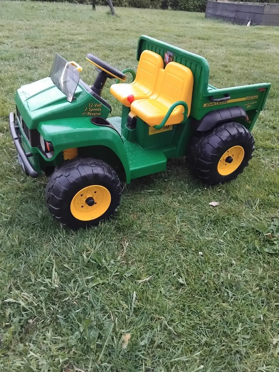 Kids john deere gator - Image 1