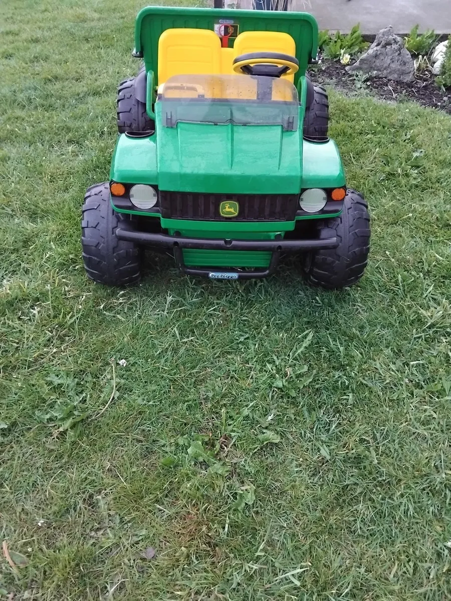 Kids john deere gator - Image 4