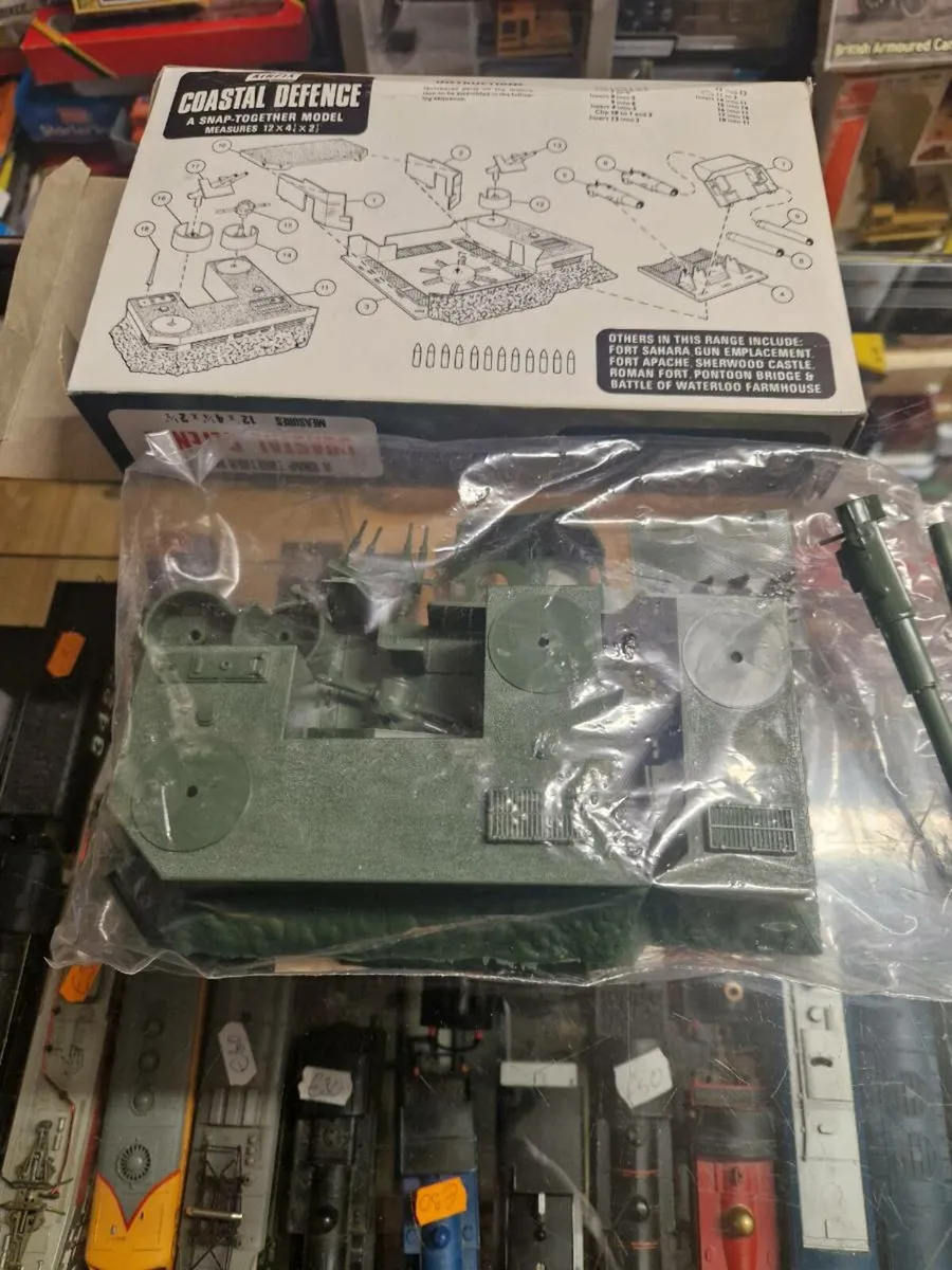 Vintage Airfix Coastal Defence Battery - Image 3