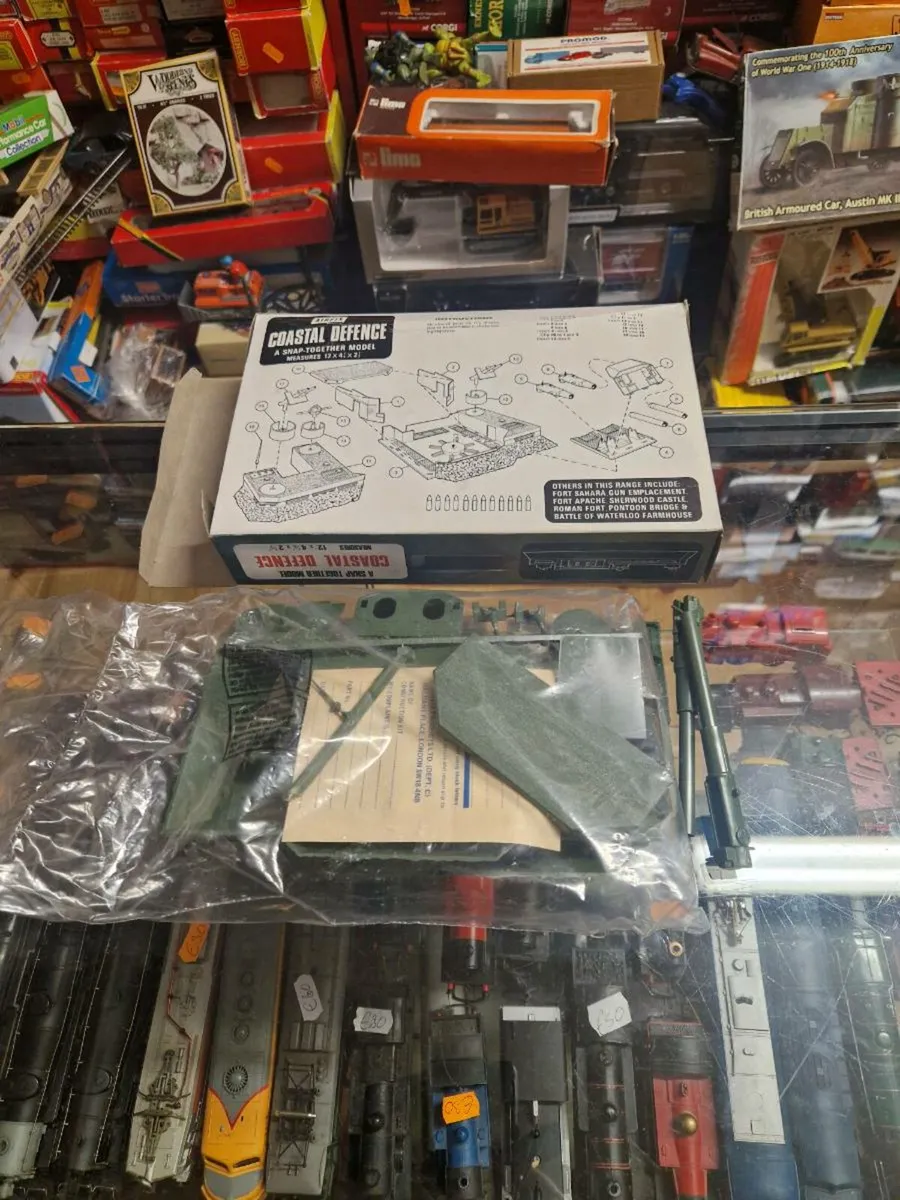 Vintage Airfix Coastal Defence Battery - Image 4