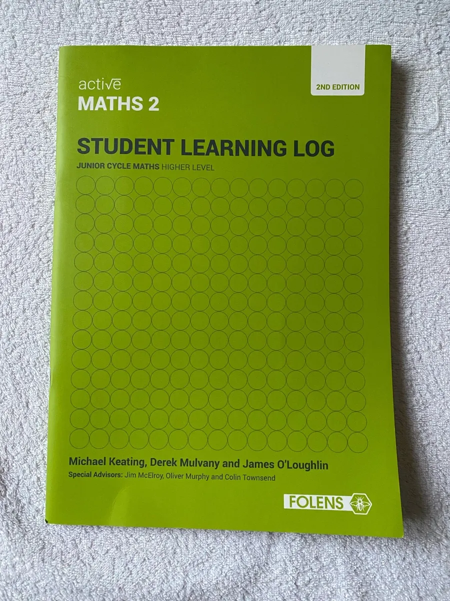 Brand new Active Maths Student Learning Log 2 - Image 1