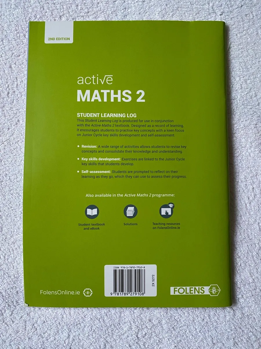 Brand new Active Maths Student Learning Log 2 - Image 3