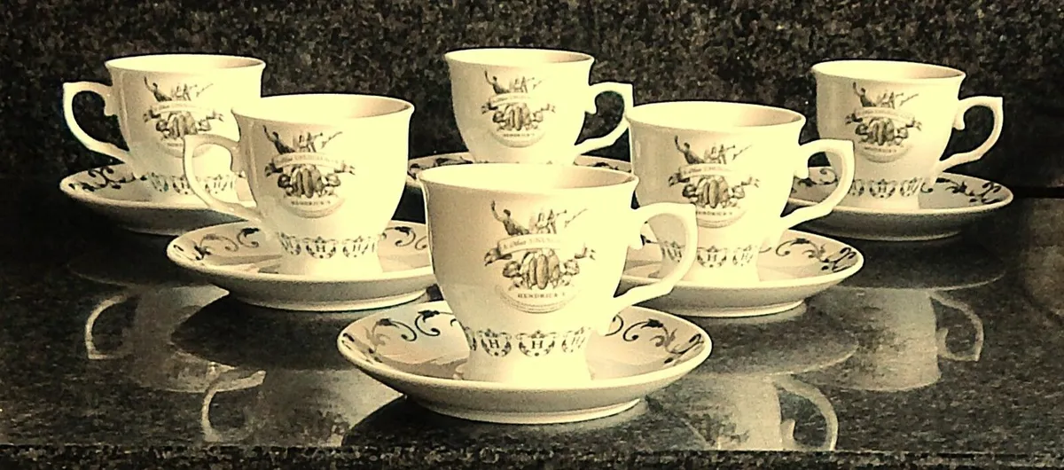 Set of 12 piece Hendrick’s Gin Tea Set - Image 2
