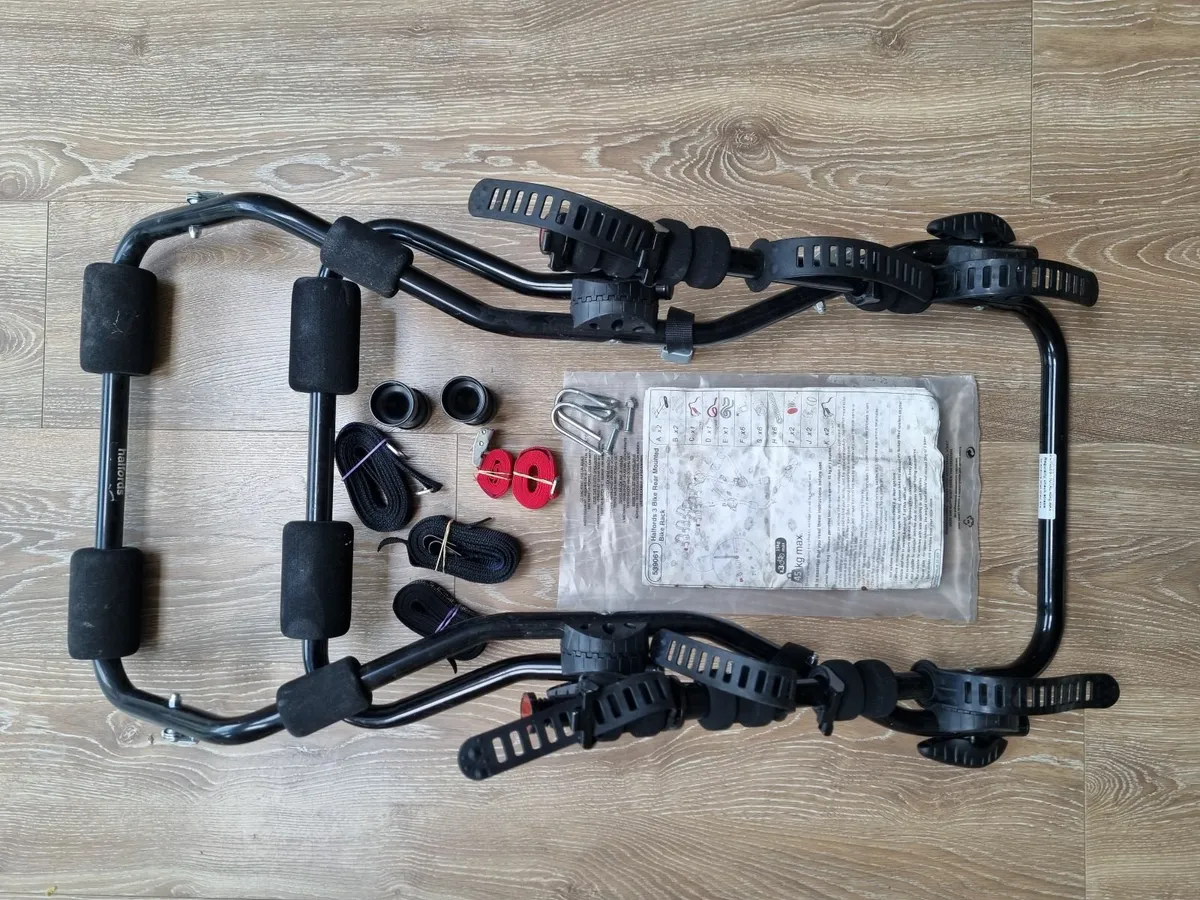 3 bike rear mounted bike rack - Image 1