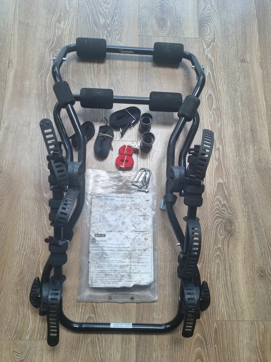 3 bike rear mounted bike rack - Image 3