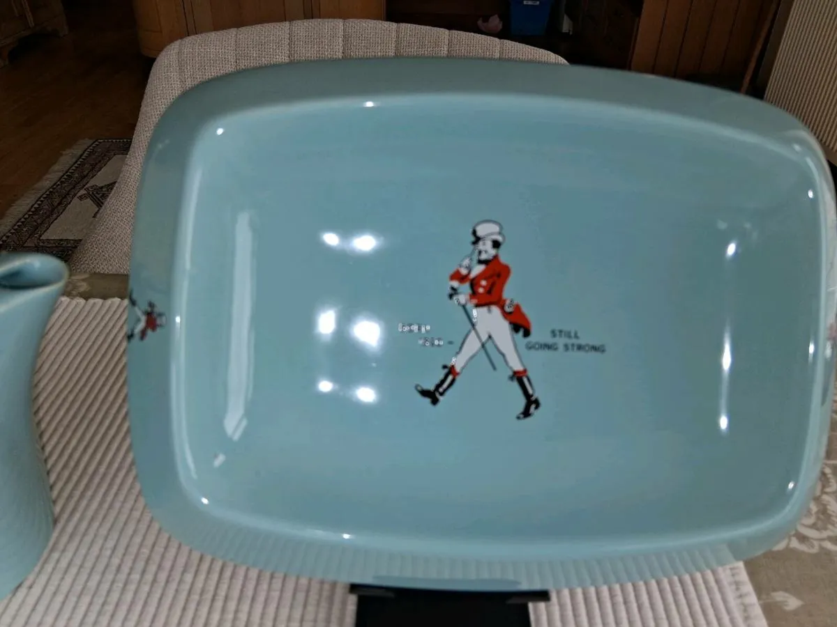 Johnny Walker water jug and ashtray. - Image 3