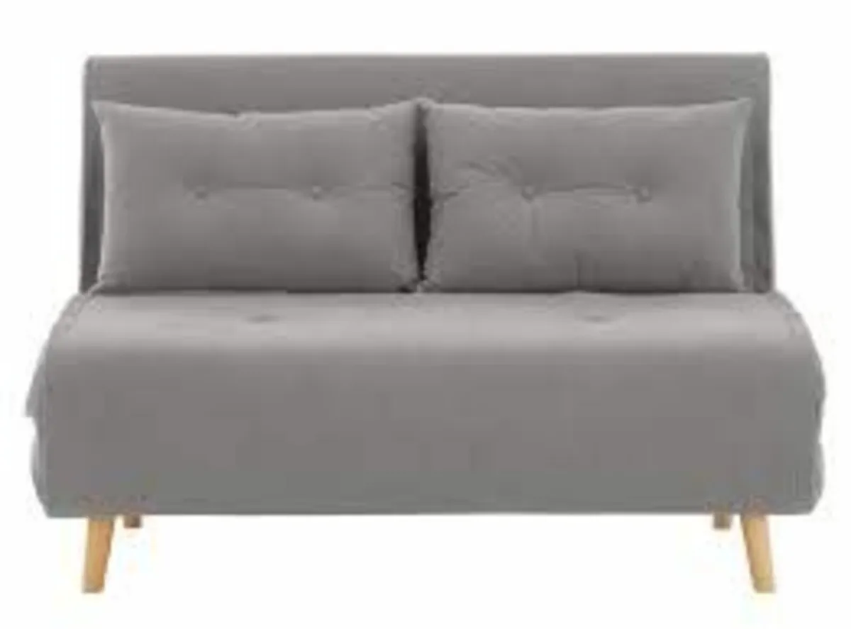 Haru Sofa Bed - Marshmallow Green - Made.com - Image 2