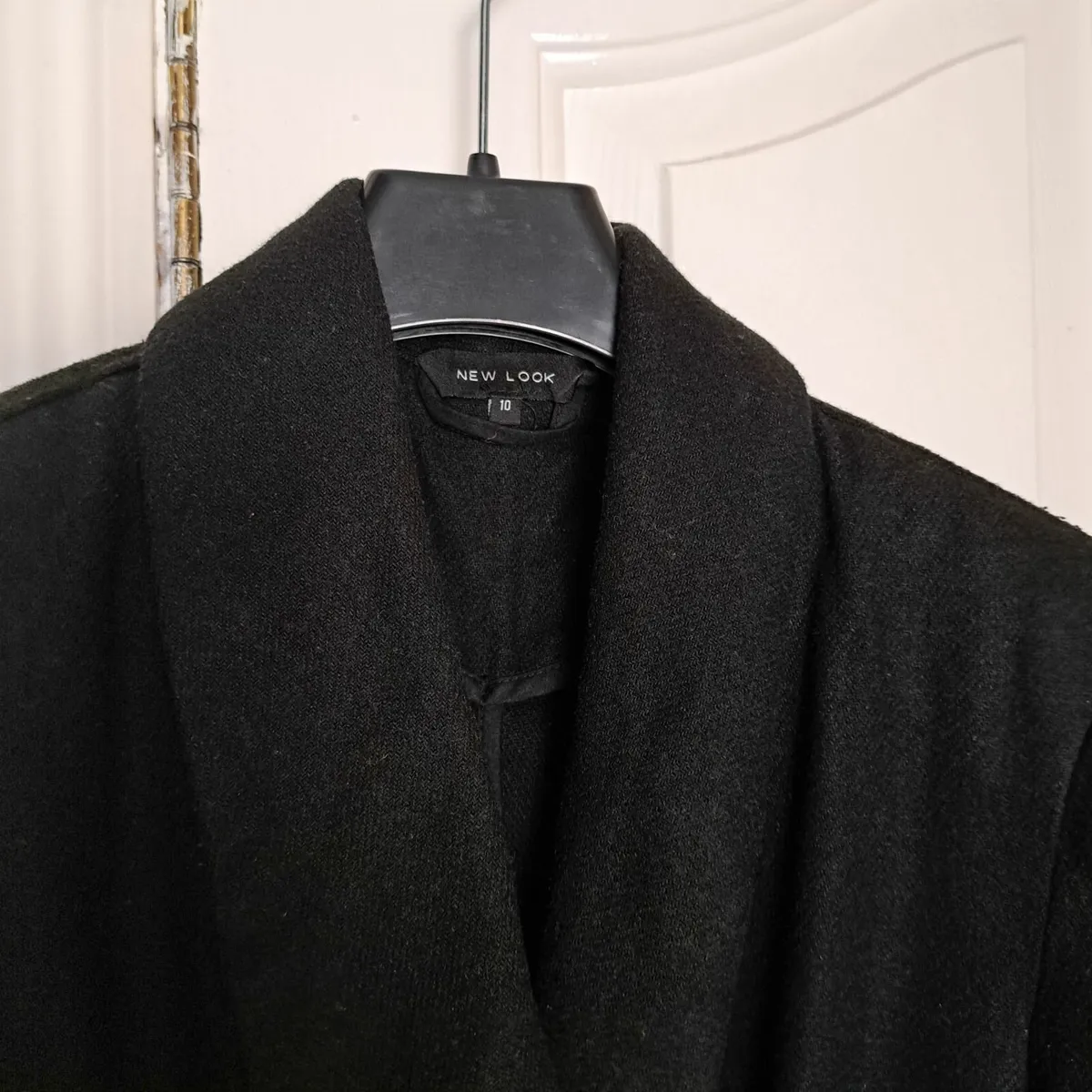 New Look Black Belted Blazer Jacket 10UK/38EU - Image 4