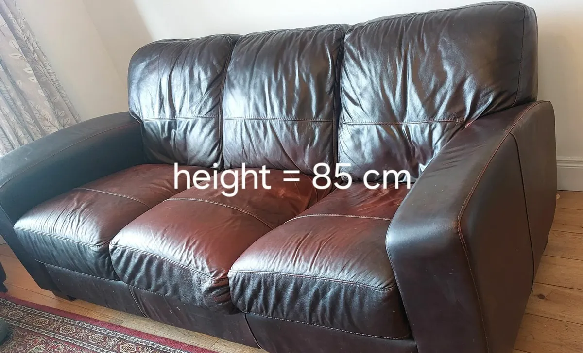 Leather Sofa - Image 3