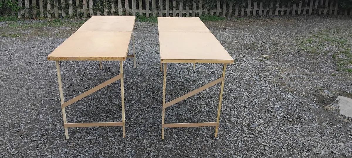 Folding Tables. Clothes Rack. Display /Boot Sale - Image 2
