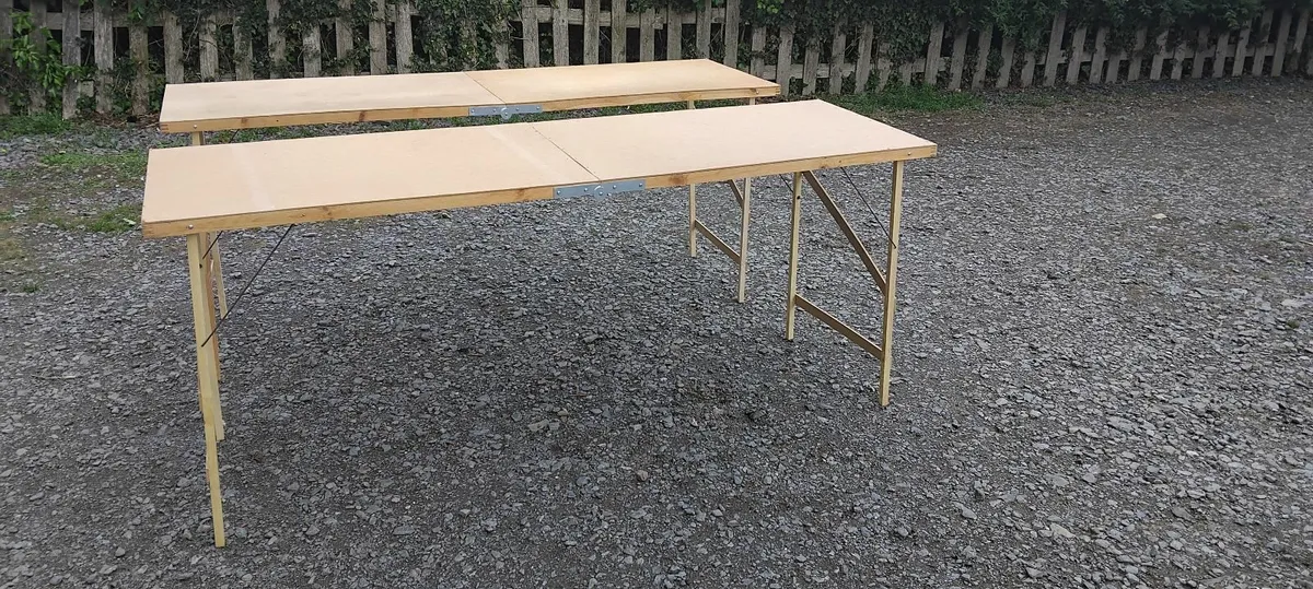 Folding Tables. Clothes Rack. Display /Boot Sale - Image 3