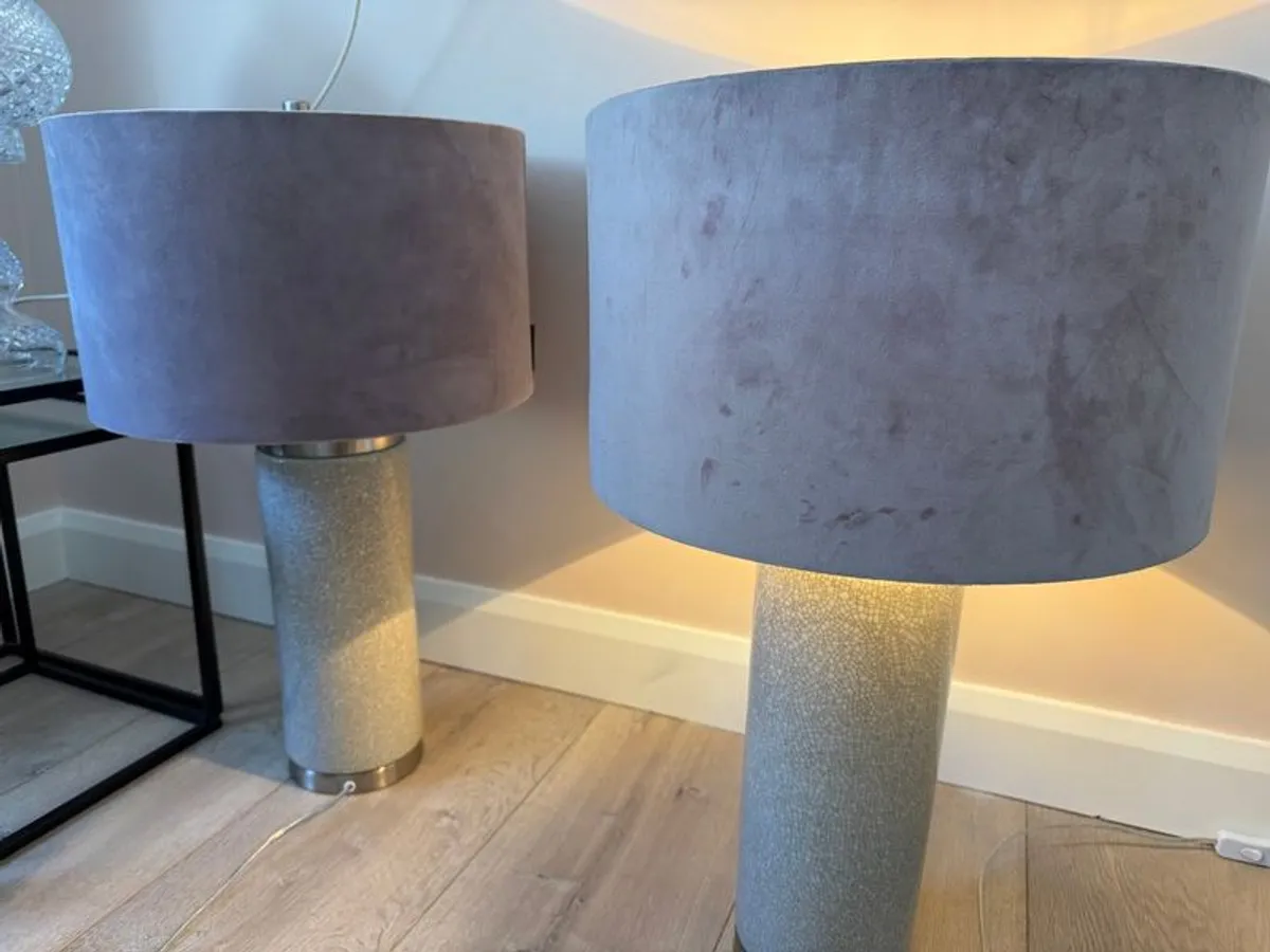 Table lamps (bedside/locker table lamps for sale) - Image 1
