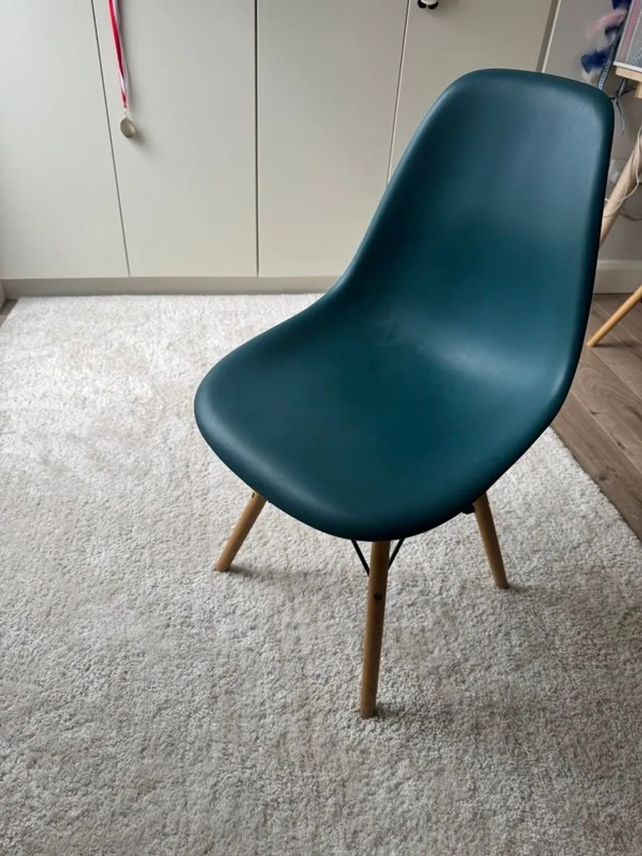 Modern mid century chairs x 6 for sale - Image 1