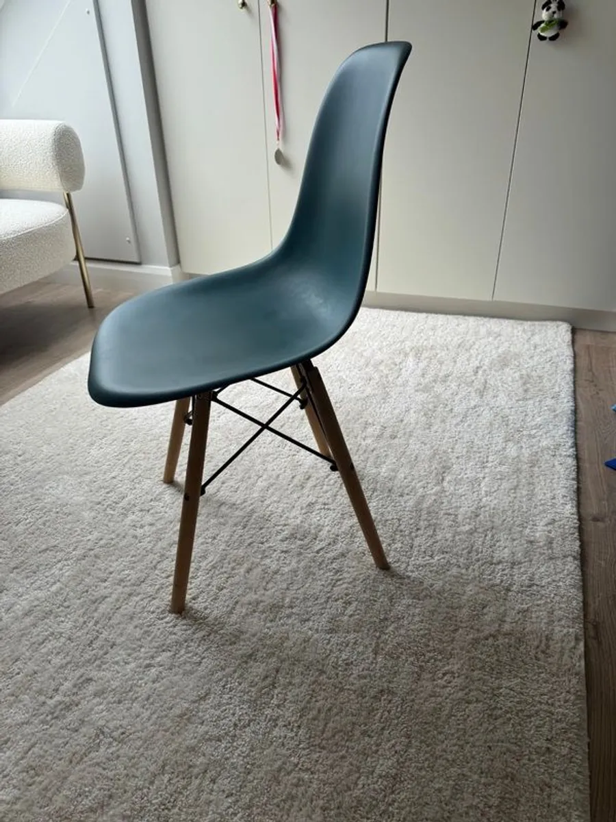Modern mid century chairs x 6 for sale - Image 3