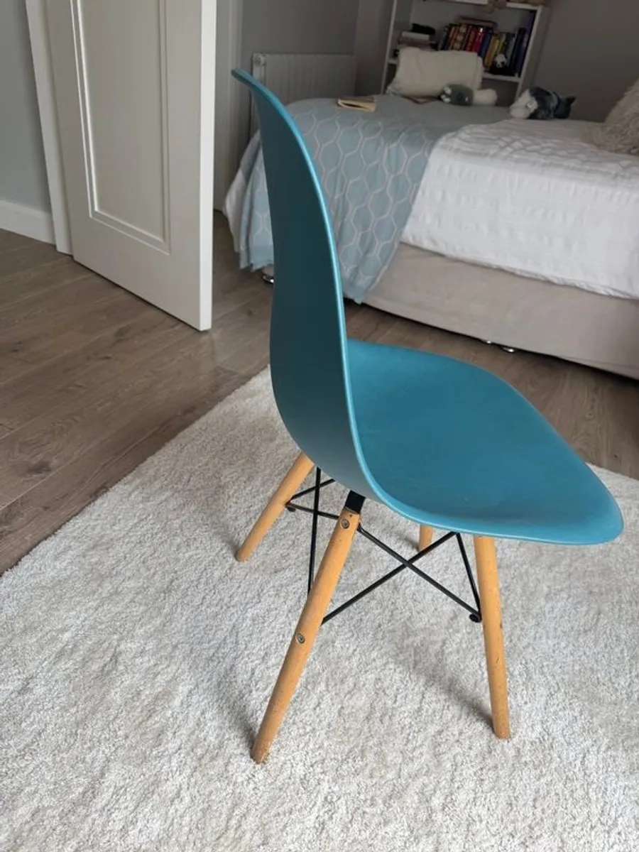Modern mid century chairs x 6 for sale - Image 2