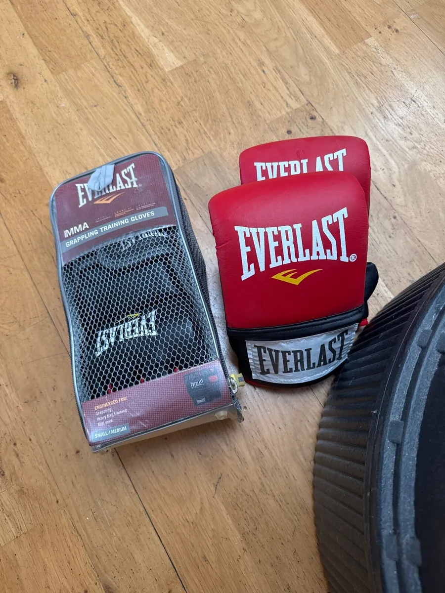 Boxing Bag with boxing and MMA gloves - Image 2
