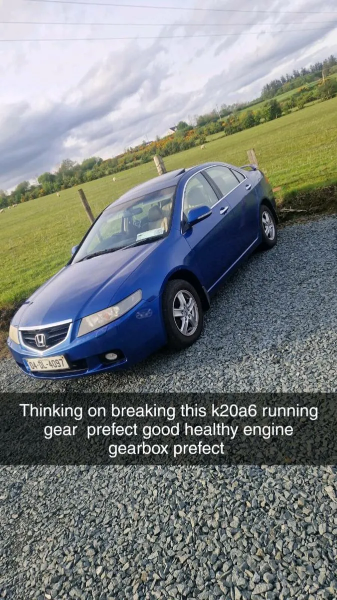 K20 a6 accord for breaking