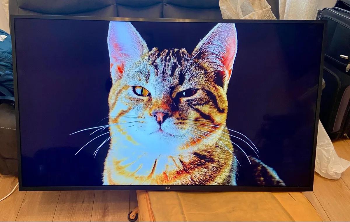 LG 55” 4K Smart TV & Wall Bracket - Image 4