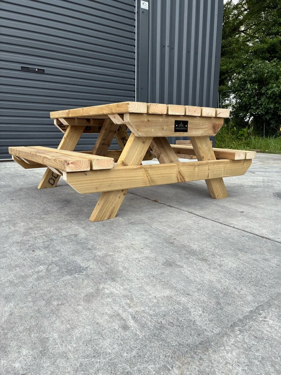 Kids heavy duty picnic bench - NATIONWIDE - Image 2
