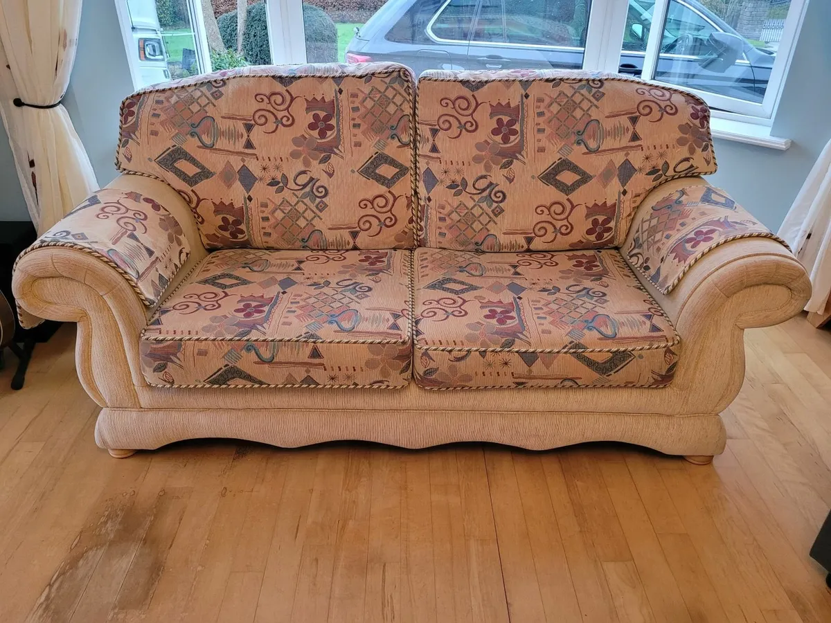 sofa / couch 3 piece suite - Image 2