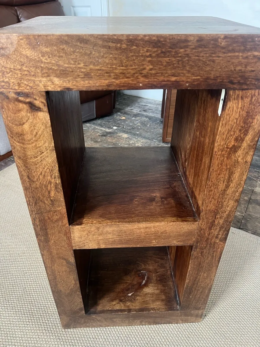 Side table lamp table - Image 1