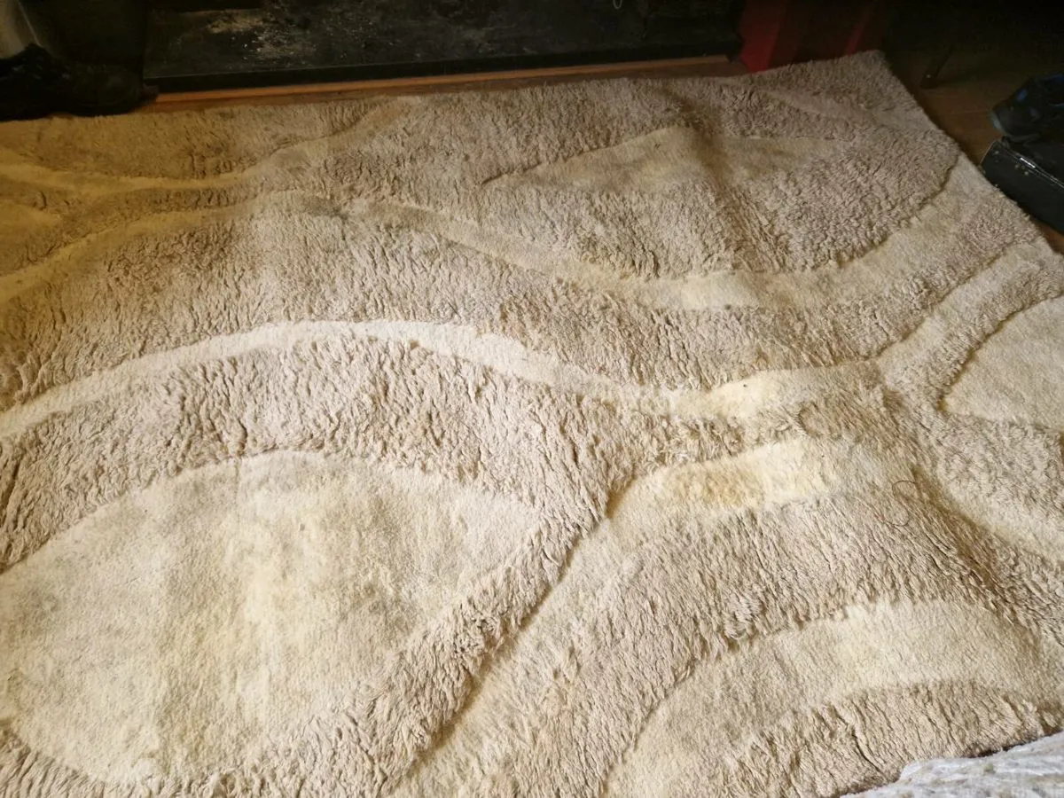 8 x 6 floor rug wool - Image 1