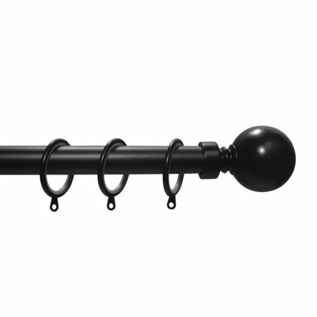 Lexi Ball Extendable Curtain Single Pole - Image 1
