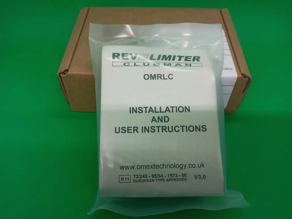 Delivery- 2 x Rev Limiter Clubman Omex OMRLC - Image 3