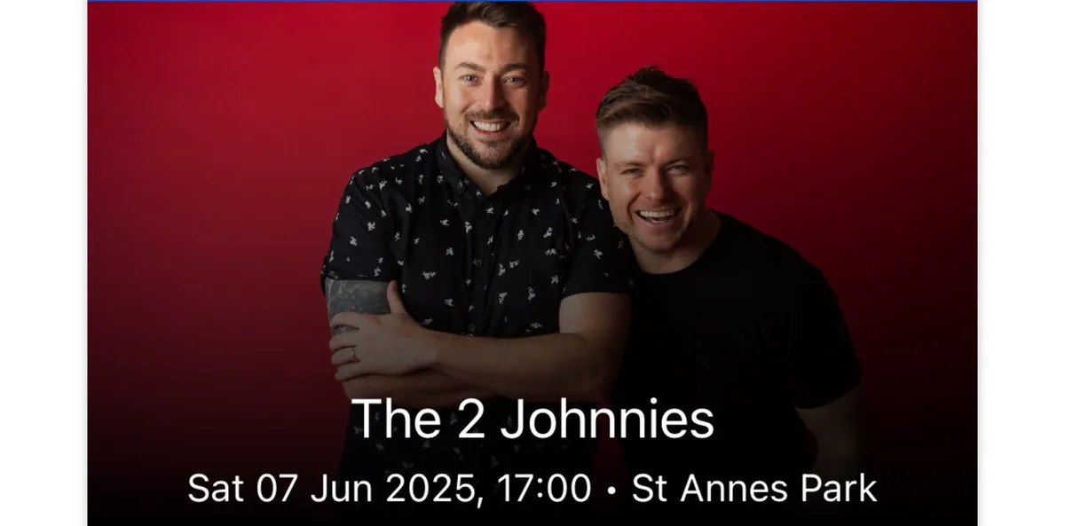 2 johnnies pints in a field ticket