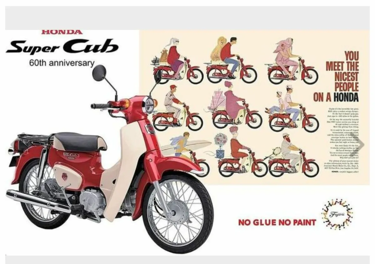 1/12, scale,Honda cub,  Free Post - Image 2