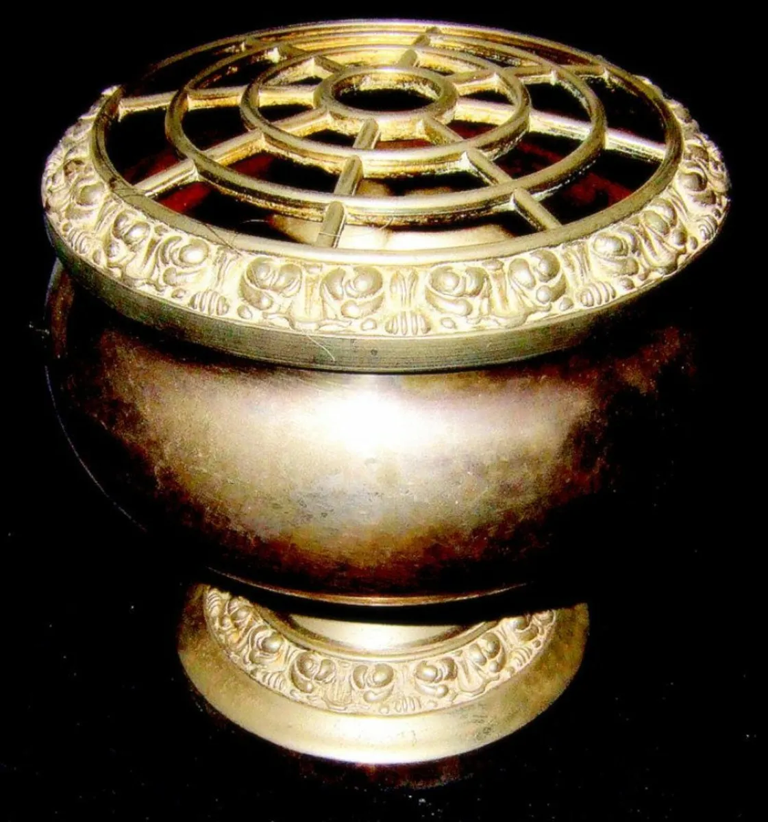 Vintage EPNS Rose Bowl - Image 1