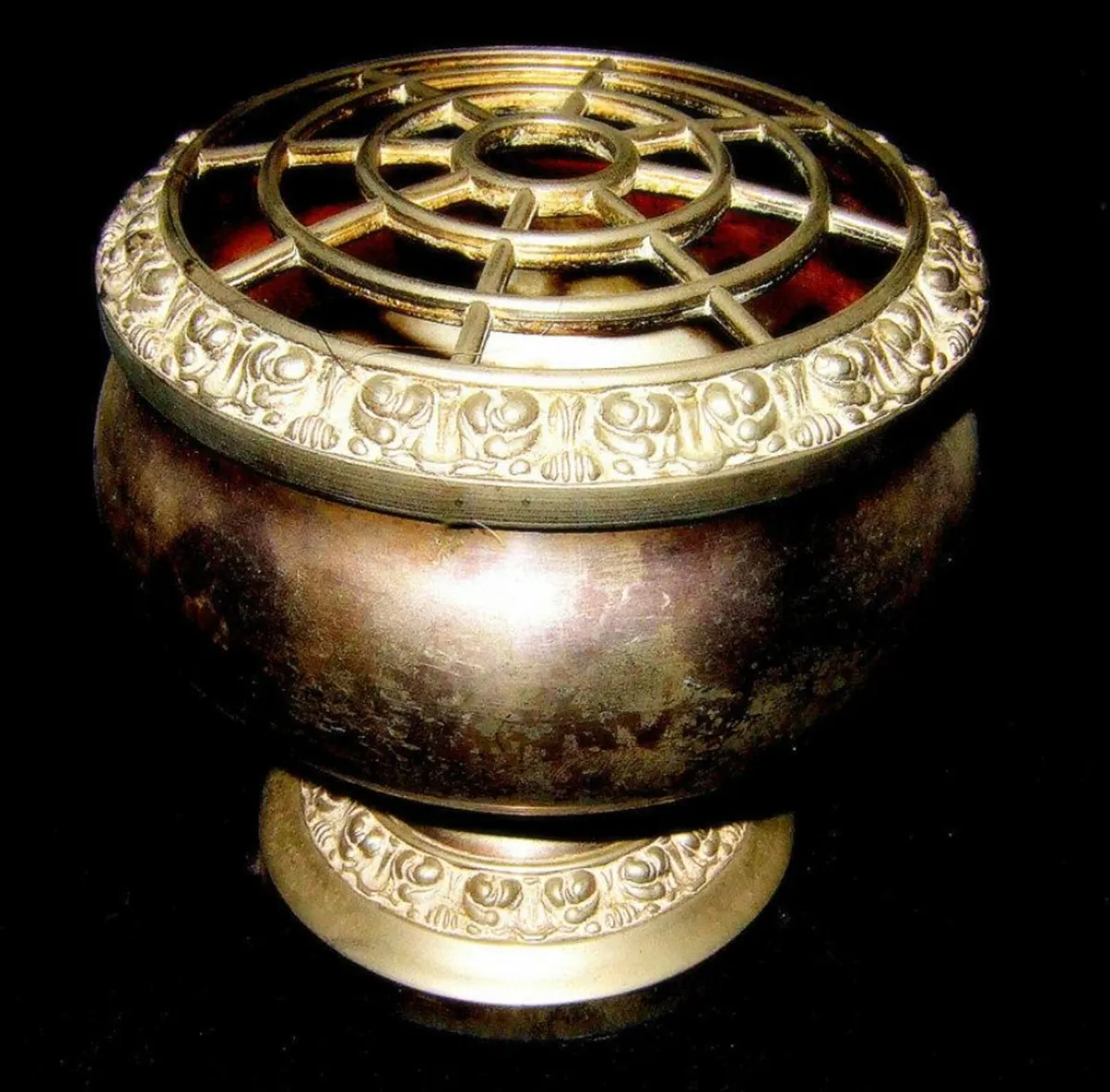 Vintage EPNS Rose Bowl - Image 4