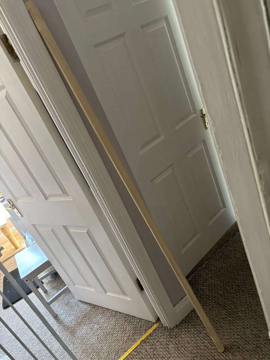Wooden Curtain Pole - Image 1