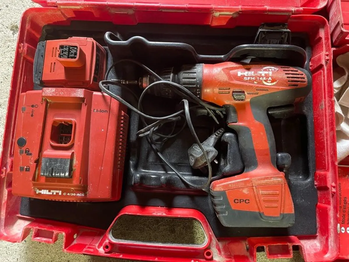 Hilti  screwgun and Hilti impact driver - Image 2