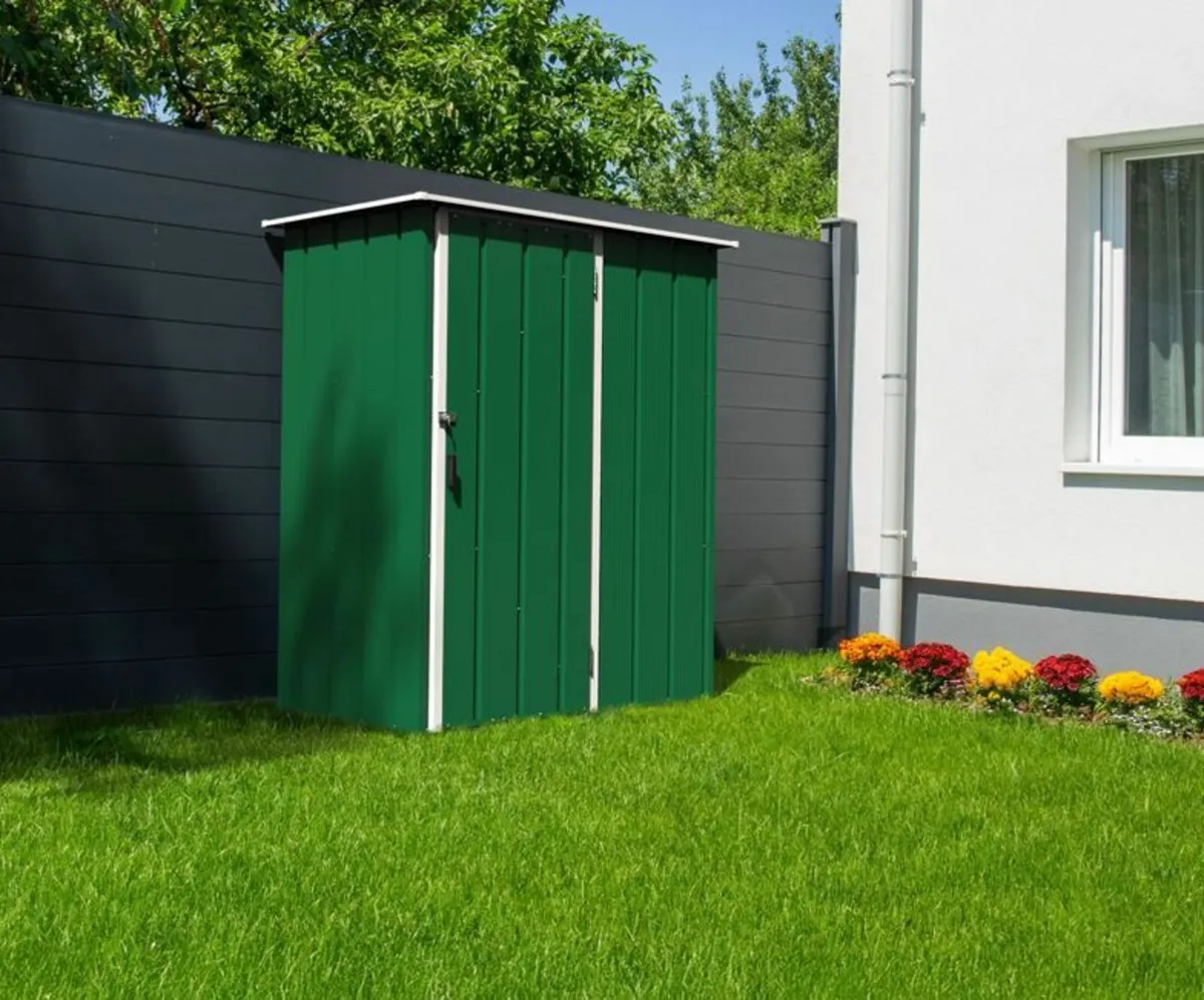Easy-Store 5x3 Steel  Garden Sheds- Green or Grey - Image 3