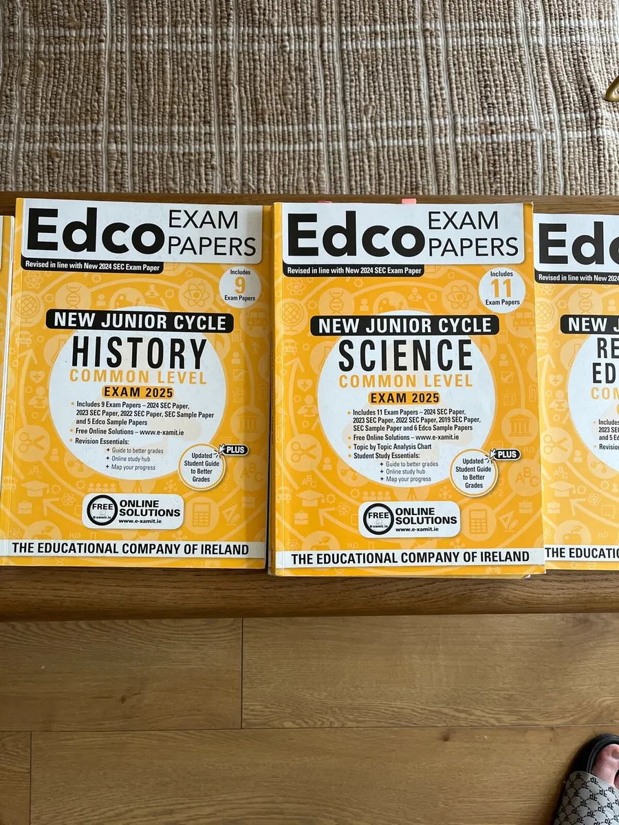 EDCO 8 x New Junior Cycle Exam Papers 2025 - Image 2