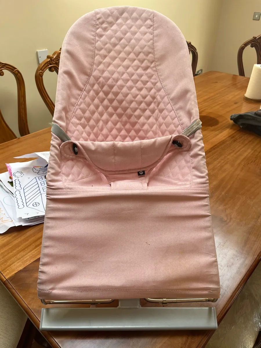 💖 Babylo Baby Bouncer – Soft Pink 💖