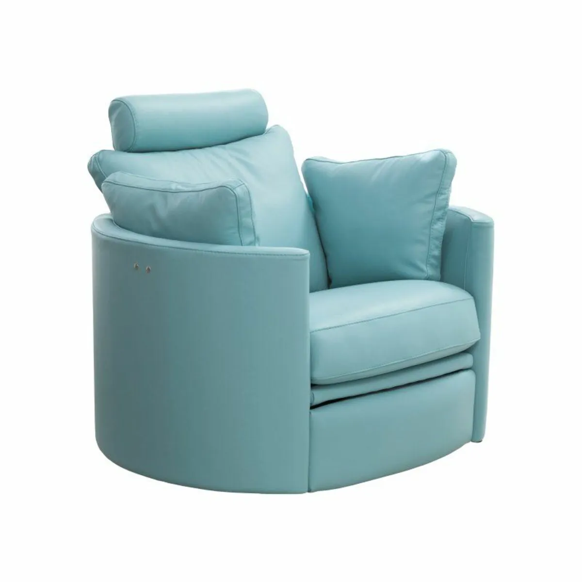 FAMA Leather Moon Chair Electric Recliner - Image 1