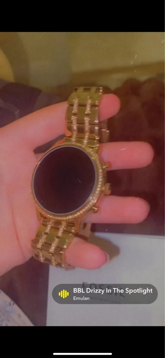 Rose Gold Fossil Smartwatch Gen5 - Image 2