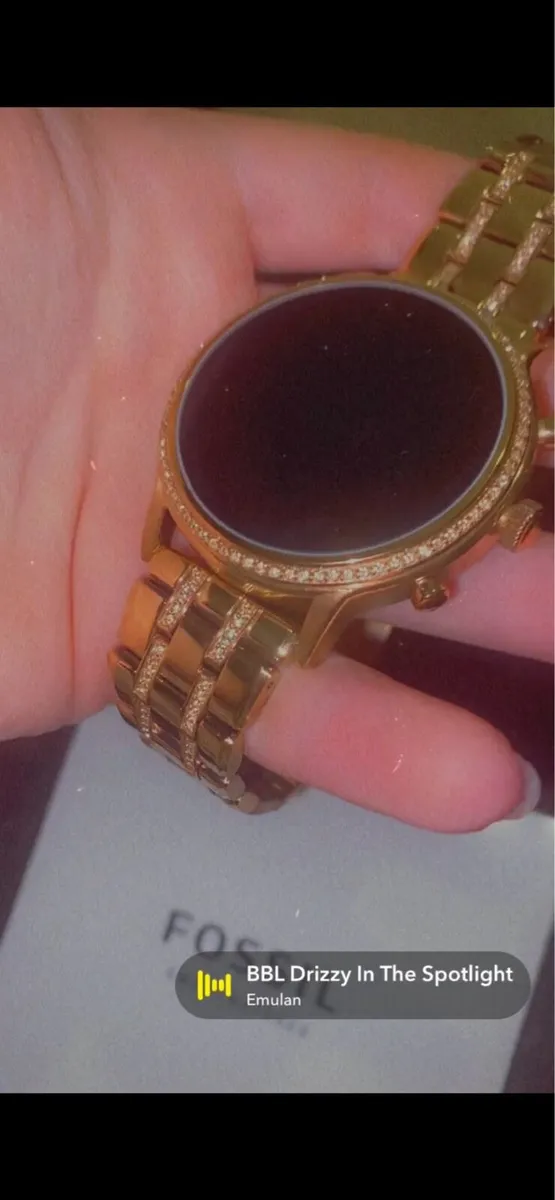 Rose Gold Fossil Smartwatch Gen5 - Image 3