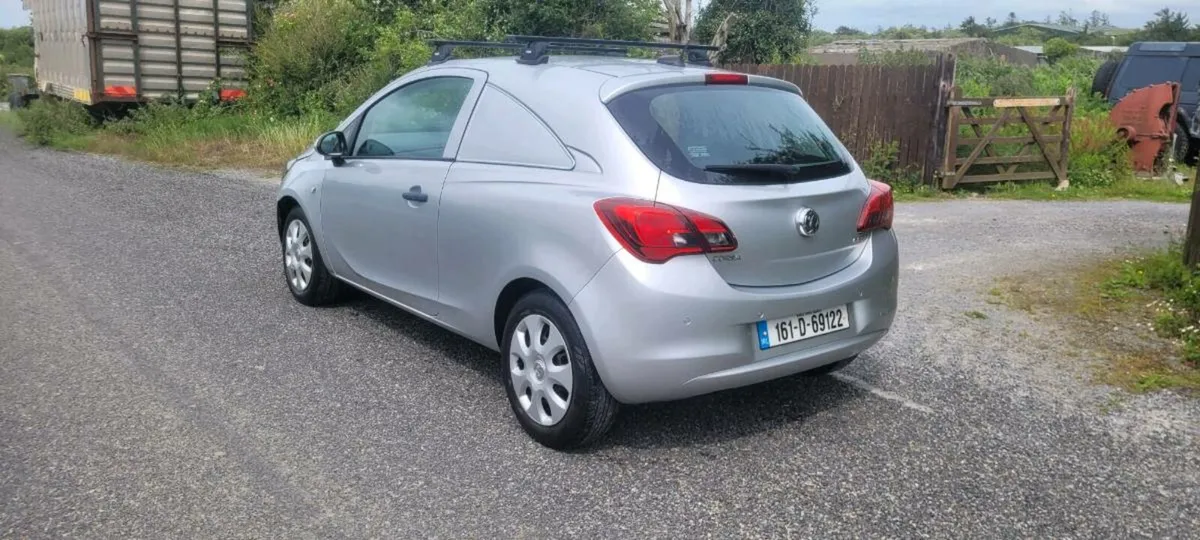 161 Vauxhall corsa van 1.3cdti new cvrt & tax - Image 4